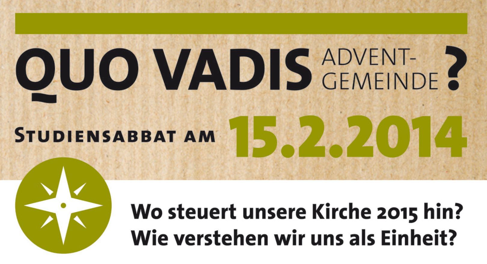 Quo Vadis Adventgemeinde?
